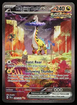Raging Bolt ex 208/162 Holo SIR Temporal Forces Pokemon Card - Image 1