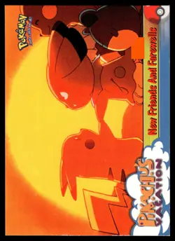 New Friends and Farewells #59 TOPPS Pikachu's Vacation Movie Pokemon [PL] - Image 1