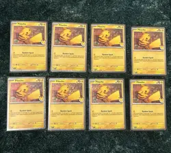 Pokemom TCG 8 Cards Pikachu 051/162 Cosmos Pokemon Day 2026 Swirls Near Mint - Image 1