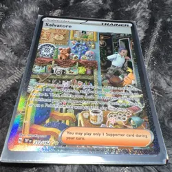 Pokemon Card - Salvatore 212/162 Temporal Forces Special Illustration Rare - NM⭐ - Image 3