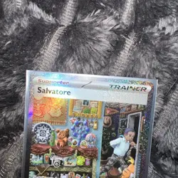 Pokemon Card - Salvatore 212/162 Temporal Forces Special Illustration Rare - NM⭐ - Image 4