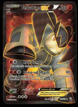 Terrakion EX 121/124 Holo | LP | Dragons Exalted | Pokemon TCG - 2012 - Image 1