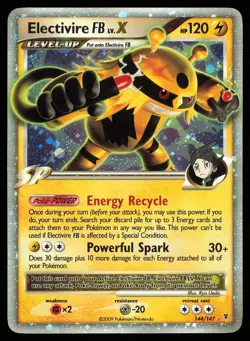 Electivire FB LV.X 144/147 Holo | LP | Supreme Victors | Pokemon TCG - 2009 - Image 1