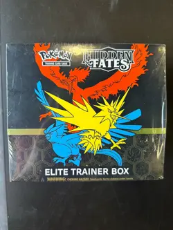 POKEMON TCG HIDDEN FATES FACTORY SEALED ELITE TRAINER BOX ETB - Image 1