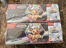Pokemon Prismatic Evolutions Surprise Box & Booster Bundle Sam's Club - LOT OF 2 - Image 1
