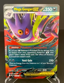 Mega Gengar ex 125/217 Double Rare Holo - Ascended Heroes - Pokemon TCG - NM/M - Image 1