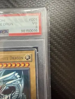 2002 SDK YU-GI-OH! #001 BLUE-EYES WHITE DRGN. VG 1ST EDITION 3 - Image 5