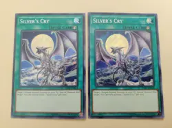 2x Silver’s Cry LCKC-EN034 Unlimited Secret Rare NM/VLP - Image 1