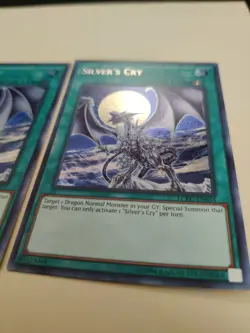 2x Silver’s Cry LCKC-EN034 Unlimited Secret Rare NM/VLP - Image 3