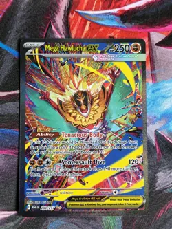 Pokemon TCG - Mega Hawlucha Ex 283/217 - Ascended Heroes - SIR Fresh MINT - Image 1