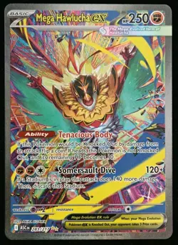 Mega Hawlucha ex 283/217 SIR - Ascended Heroes - Pokemon TCG - PACK FRESH! - Image 1