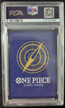 MONKEY D. LUFFY - GOLD-STAMPED ODA SIGNATURE - PSA 10 - ST01-012 - JAPANESE - Image 2