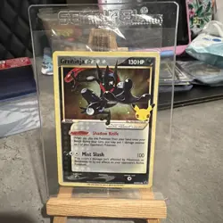 Pokemon TCG Greninja Gold Star SWSH144 25th Celebrations FACTORY SEALED - Image 1