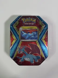 Pokemon TCG Dragons Tin Salamence Collectible Tin Set 820650102851 - Image 1