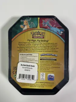 Pokemon TCG Dragons Tin Salamence Collectible Tin Set 820650102851 - Image 2