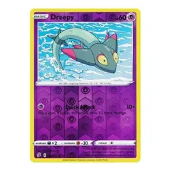 Dreepy 089/192 Reverse Holo Rebel Clash Pokemon Card NM - Image 1