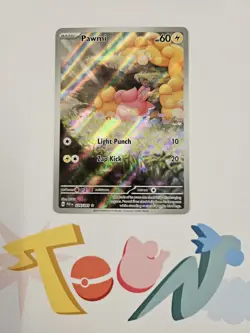 Pawmi 226/091 - Paldean Fates- Illustration Rare- NM Pokemon Card - Image 1