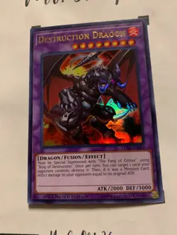DESTRUCTION DRAGON - LIMITED EDTION LC06-EN003 ENGLISH Yu Gi Oh! CARD ULTRA RARE - Image 4