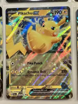 Pokemon TCG Pikachu 8 Card Lot – Sword & Shield Promos & Ex – NM - Image 4