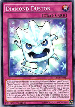 Diamond Duston MACR-EN080 Yu-Gi-Oh! Card 1st Edition Light Play - Image 1
