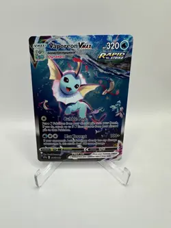 Vaporeon VMAX SWSH182 SWSH: Sword & Shield Promo Cards Holo - Image 1