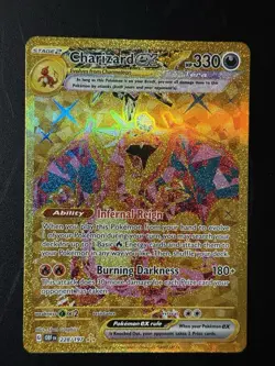 Pokemon TCG Charizard EX Obsidian Flames Card 228/197 - Image 1