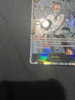 One Piece Koby EB04-044 Super Rare Manga Card Adventure On Kamis Island - Image 4