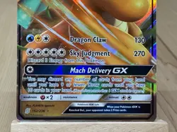 Dragonite GX 152/236 Ultra Rare Unified Minds NM Pokemon Card - Image 4