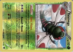Pokemon TCG Yanmega 7/114 XY Steam Siege Reverse Holo Rare Card TCG - Image 5