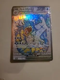 Pokemon Gyarados EX Holo Ultra Rare TCG Scarlet & Violet Card 225/198 - Image 2