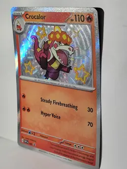 Crocalorn Baby Shiny SVP-080 Black Star Promo Pokemon TCG - Image 2