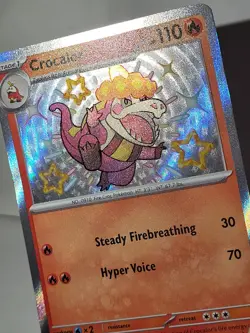 Crocalorn Baby Shiny SVP-080 Black Star Promo Pokemon TCG - Image 3