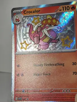 Crocalorn Baby Shiny SVP-080 Black Star Promo Pokemon TCG - Image 4