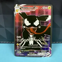 Venom Pikachu Fan ArtHolo Card - NM 33/55 English - Image 1
