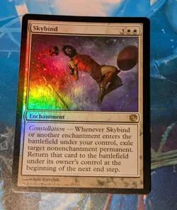 MTG *FOIL* Journey into Nyx Rare SKYBIND SP - Image 1