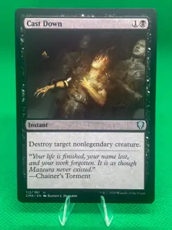 MTG Cast Down - Commander Legends (U) - MTG - Image 1