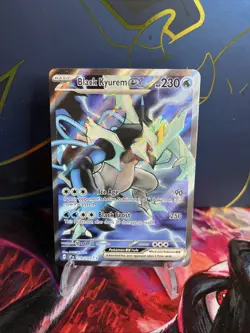 Pokemon TCG Surging Sparks Black Kyurem ex Ultra Rare Full Art #218/191 - Image 1