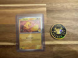 pokemon day 2026 pikachu card and coin - Image 1