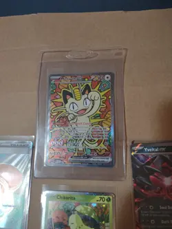 Lot4-Perfect Order Meowth ex 121/088 Holo Special Illustration Rare Pokemon NM/M - Image 2