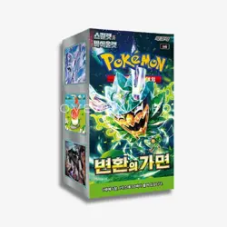 Pokemon TCG Mask of Change (Twilight Masquerade) KOREAN Booster Box New/Sealed - Image 1