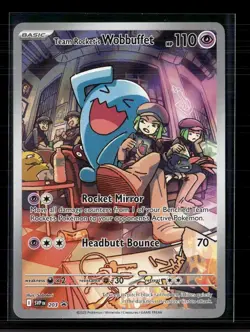 Pokemon 2025 Scarlet & Violet Promo Team Rocket's Wobbuffet #SVP EN 203 - Image 1