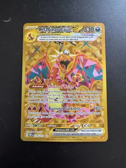 Pokemon TCG Charizard EX Obsidian Flames Holo Hyper Rare - Image 1