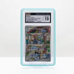 Pokemon Machoke Holo #177/165 IR Scarlet & Violet 151 2023 - CGC 10 Gem Mint - Image 1