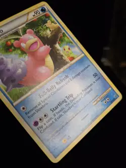 Pokemon TCG - SLOWBRO - 38/90 - HEARTGOLD & SOULSILVER: UNDAUNTED (2010) - LP - Image 2