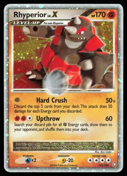 Rhyperior LV.X 145/146 Holo | MP | Legends Awakened | Pokemon TCG - 2008 - Image 1