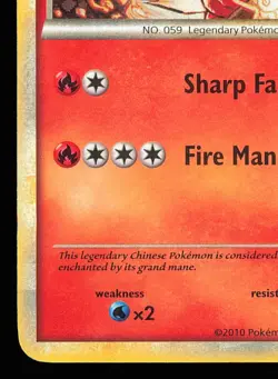 Arcanine 1/123 Holo | PL | HeartGold & SoulSilver | Pokemon TCG - 2010 - Image 5