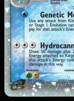 Kingdra ex 92/97 Holo | CREASE - HP | Dragon | Pokemon TCG - 2003 - Image 5