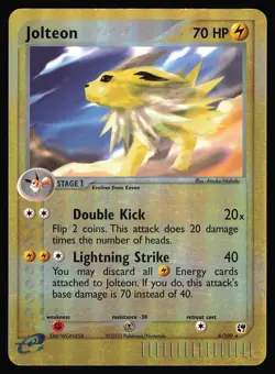 Jolteon 6/100 Reverse Holo | PL | Sandstorm | Pokemon TCG - 2003 - Image 1