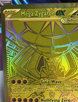 Pokemon TCG Mega Zygarde EX Hyper Rare Gold, NEAR MINT - FAST SHIPPING - Image 3