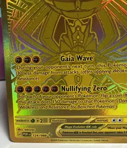 Pokemon TCG Mega Zygarde EX Hyper Rare Gold, NEAR MINT - FAST SHIPPING - Image 5